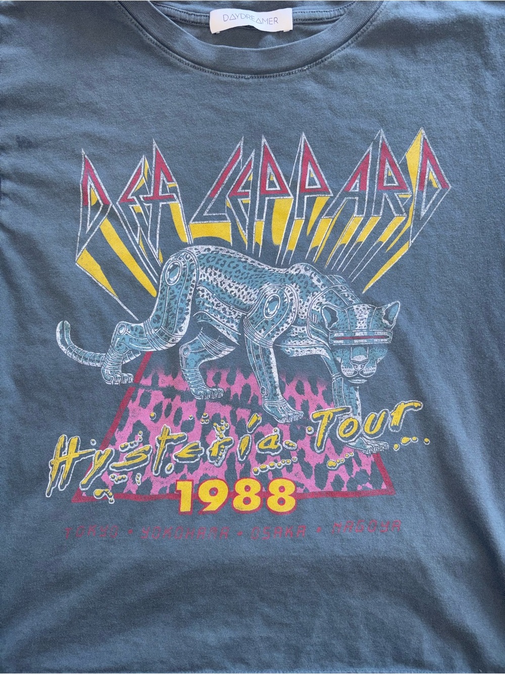 Oversized Band Tee - one size - Def Leppard